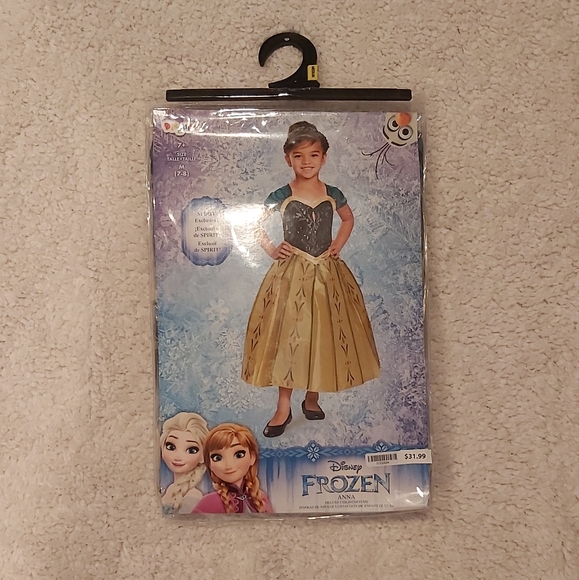 COPY - Kids Disney Frozen Anna Costume - Picture 1 of 2